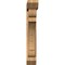 Ekena Millwork Olympic Slat Smooth Bracket w/ Offset Brace, Western Red Cedar, 7 1/2"W x 36"D x 48"H BKT0806X36X48OLY06SWR - alternate 4